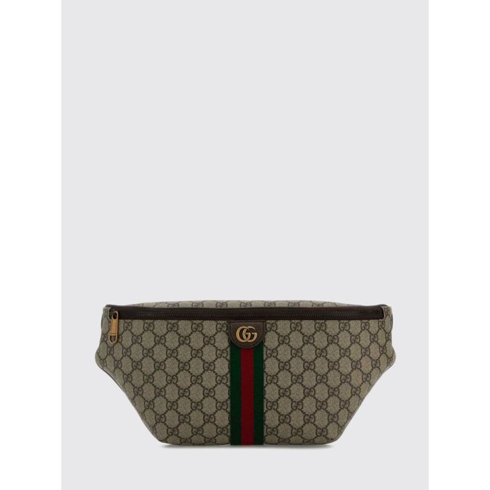 Gucci Men Gg Supreme Belt Bag Gucci With Monogram And Web Stripe